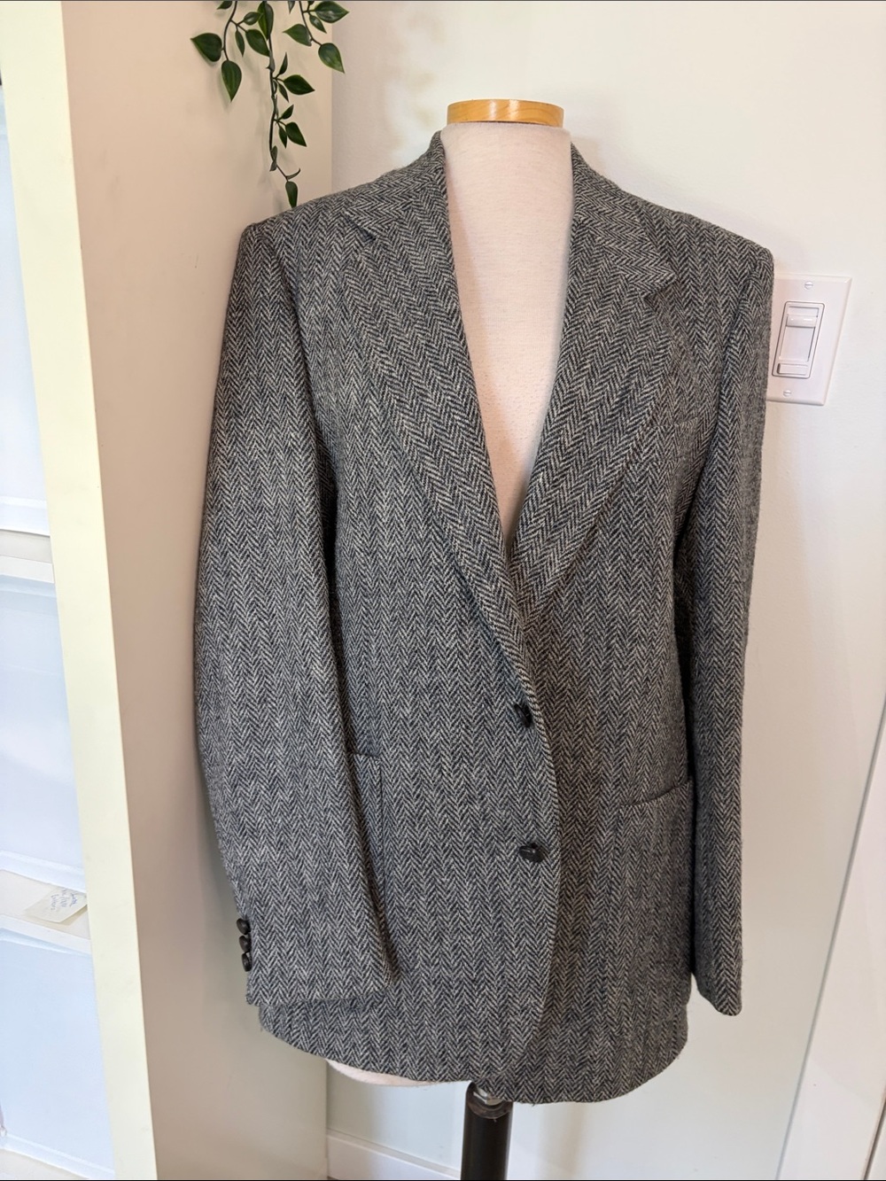 YSL wool blazer 44T